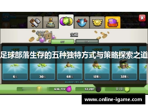 足球部落生存的五种独特方式与策略探索之道